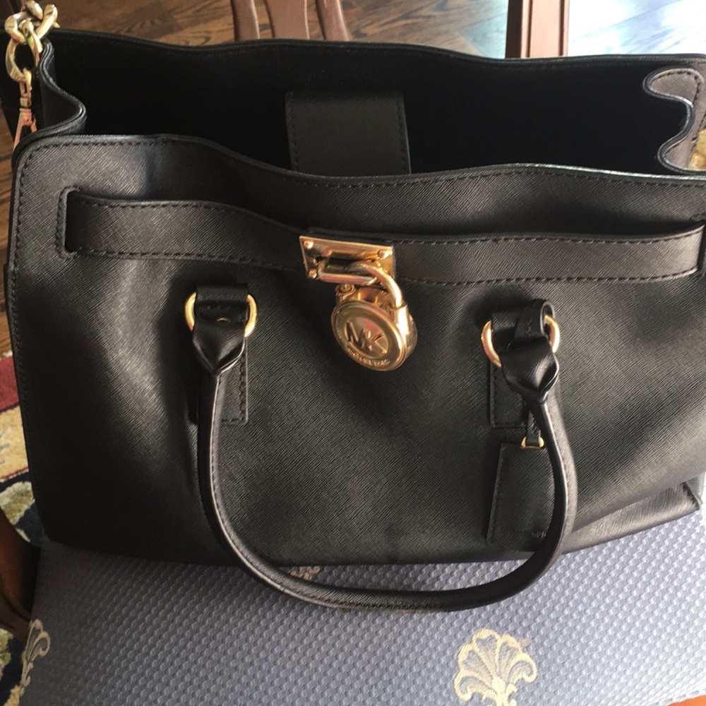 Michael Kors black shoulder bag